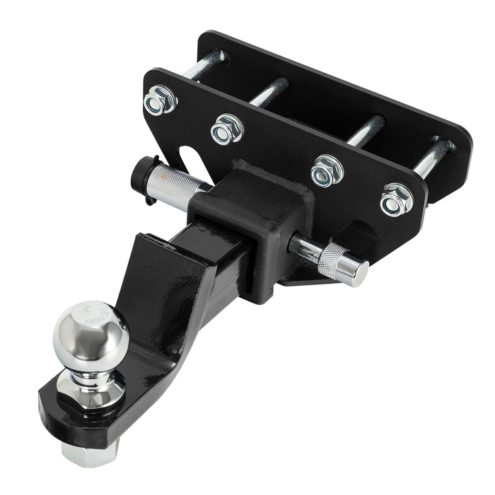 Bronco Trailer Hitch Ball Mount Kits, 2" Square Receiver, 2" Drop, 6,000 lbs. Includes 2" Ball and 2" Receiver Hitch