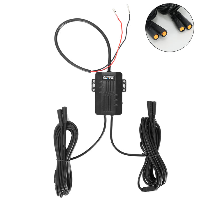 Sunpie Third-Generation Rotating Series 7" 9" Headlight and 4" Fog Light Controller