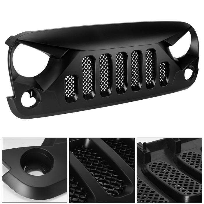 Jeep Grille (Third Generation) for 2007-2018 Jeep Wrangler JK JKU