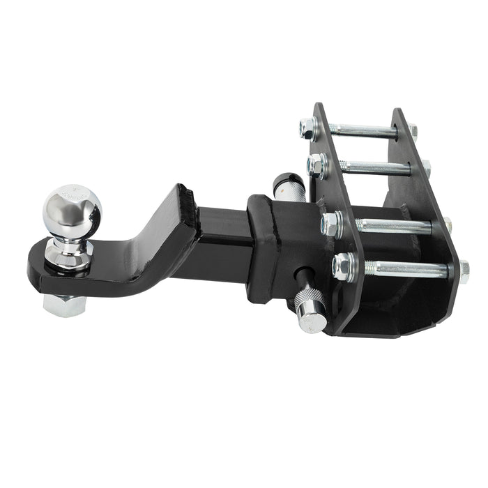 Bronco Trailer Hitch Ball Mount Kits, 2" Square Receiver, 2" Drop, 6,000 lbs. Includes 2" Ball and 2" Receiver Hitch