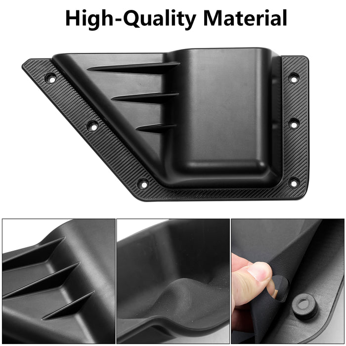 Front Door ABS TPE and Carbon Steel Storage Box Expansion for 2021+ Ford Bronco 2-4 Door