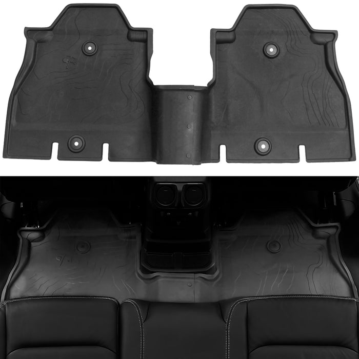 '18-'24 Jeep Wrangler JLU 4-Door Front & Rear TPE Floor Mats