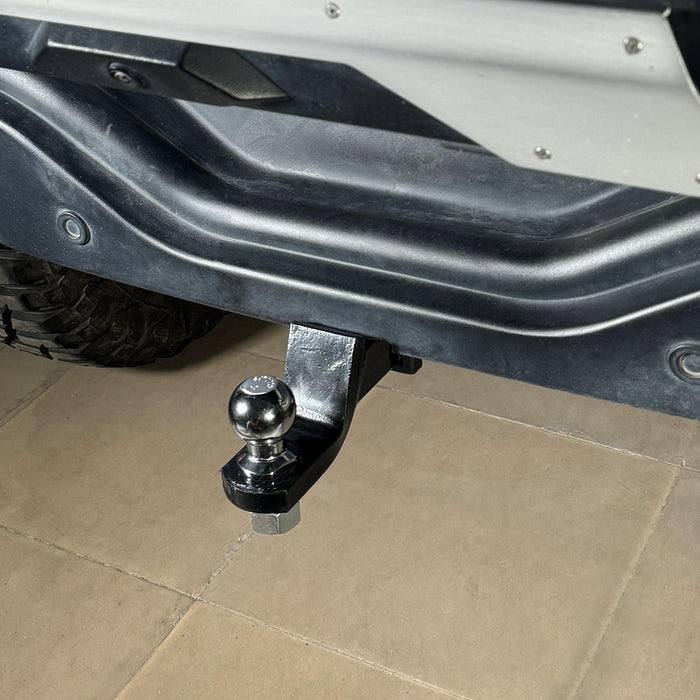 Bronco Trailer Hitch Ball Mount Kits, 2" Square Receiver, 2" Drop, 6,000 lbs. Includes 2" Ball and 2" Receiver Hitch