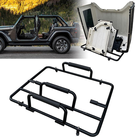 Jeep tj rear online storage rack