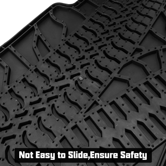 07-13 Jeep Wrangler JKU 4-Door Front & Rear Floor Mats