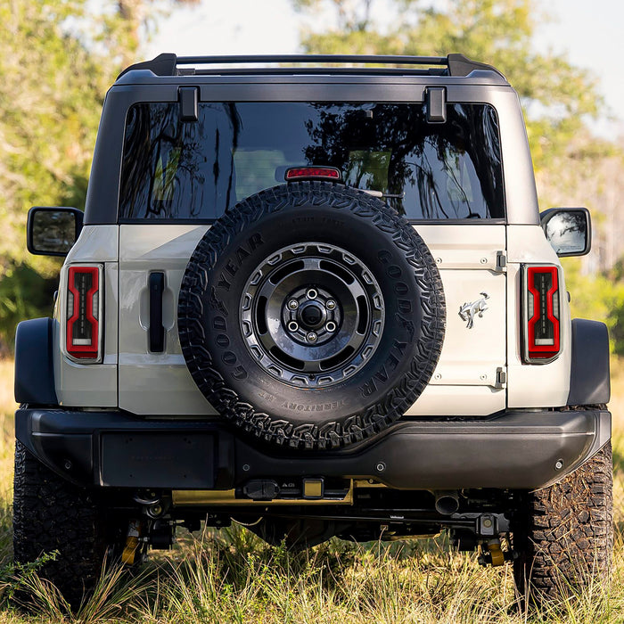 Ford Bronco LED Tail Lights ABS - Plastic Smoked and Clear