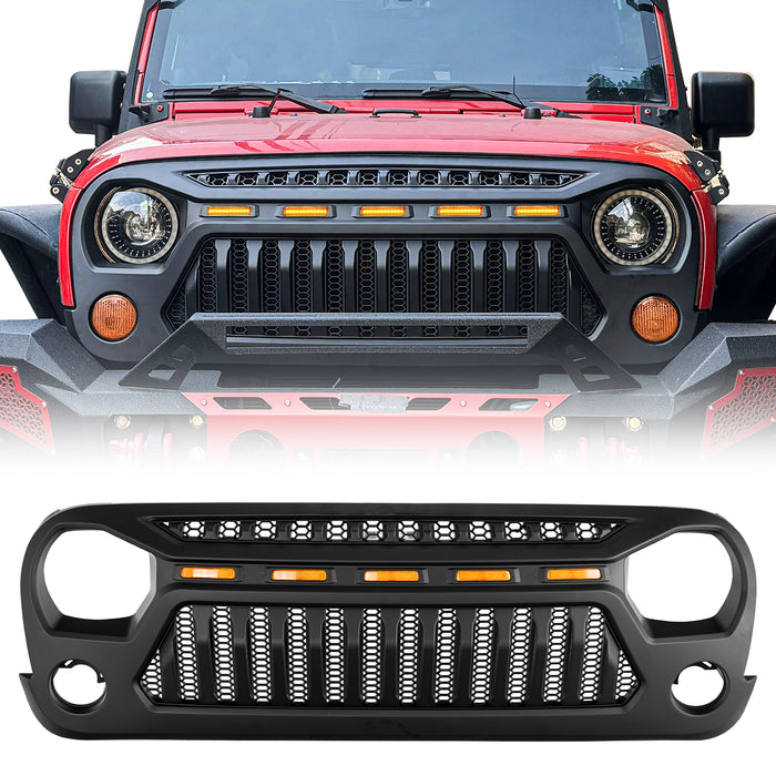 Jeep Angry Birds Grille for 2007-2018 Jeep Wrangler JK JKU