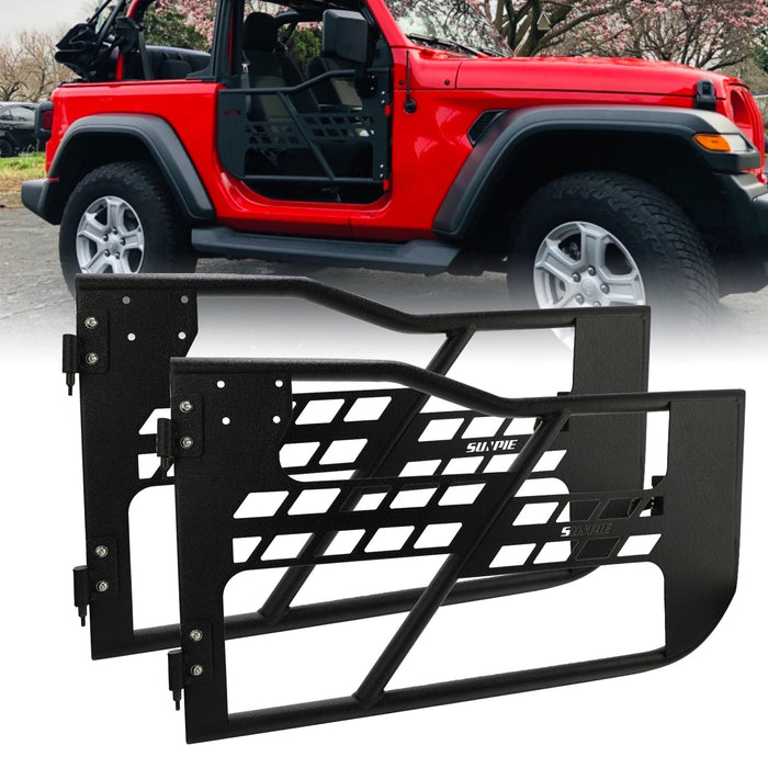 Jeep Tube Doors for 2018 + Jeep Wrangler JL 2-Door (2PCS)