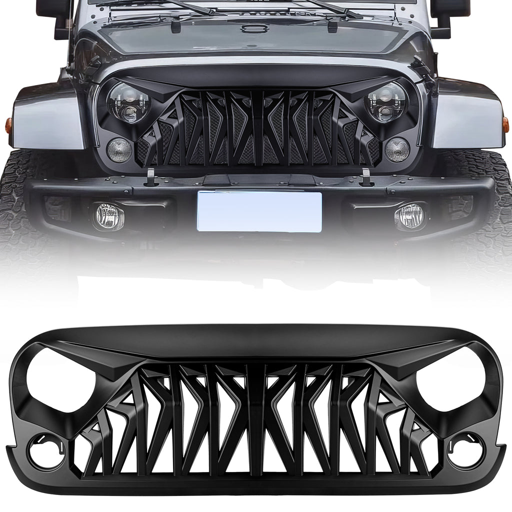 Jeep Wrangler JK JL & Jeep Gladiator JT Grilles & Grille Inserts